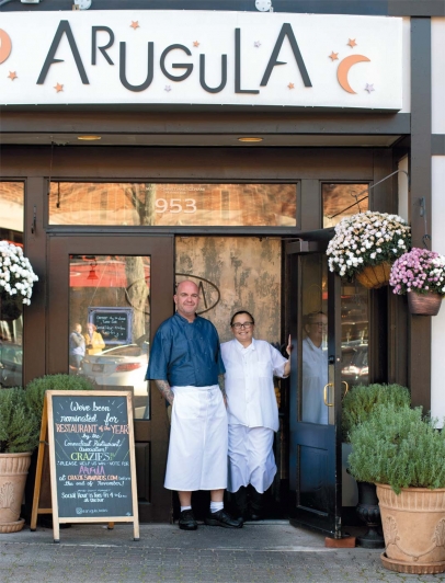 Chef Michael Kask and Chef Christiane Gehami have built Arugula into the celebrated haven it is today, and have done so together for 25 years.